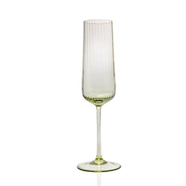 Anna von Lipa - Champagneglas Olive Green (set van 2) - Wijnglazen im Sale